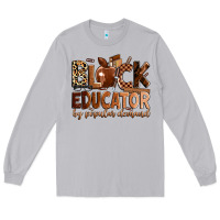 Moon Dust Black educator by popular demand Long Sleeve Tee - Zillion Design Studio