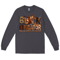 Smoke Black educator by popular demand Long Sleeve Tee - Zillion Design Studio