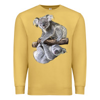 Antique Gold Koala Premium Sweatshirt - LillyAllenDesigns