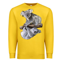 Lemon Koala Premium Sweatshirt - LillyAllenDesigns