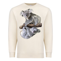 Sandshell Koala Premium Sweatshirt - LillyAllenDesigns