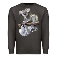 Smoke Koala Premium Sweatshirt - LillyAllenDesigns