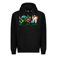 Black peace love dental for Christmas Premium Hoodie - AdoDesignShop