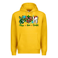 Lemon peace love dental for Christmas Premium Hoodie - AdoDesignShop
