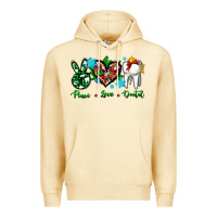 Pina Colada peace love dental for Christmas Premium Hoodie - AdoDesignShop