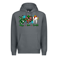 Rock peace love dental for Christmas Premium Hoodie - AdoDesignShop