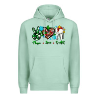 Seafoam peace love dental for Christmas Premium Hoodie - AdoDesignShop
