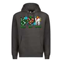 Smoke peace love dental for Christmas Premium Hoodie - AdoDesignShop
