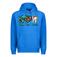 True Royal peace love dental for Christmas Premium Hoodie - AdoDesignShop