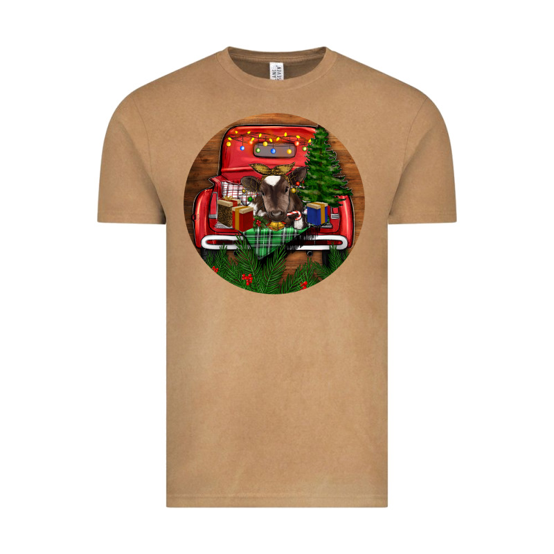 Baby Cow Christmas Vintage Tee by RanaPortraitStore | Teevron