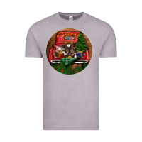 Vintage Zinc Baby Cow Christmas Vintage Tee - RanaPortraitStore