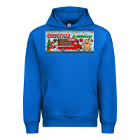 Cobalt christmas is coming license plate Urban Hoodie - BundleAndBundleShop