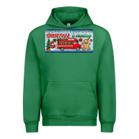 Emerald christmas is coming license plate Urban Hoodie - BundleAndBundleShop
