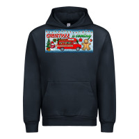 Navy christmas is coming license plate Urban Hoodie - BundleAndBundleShop
