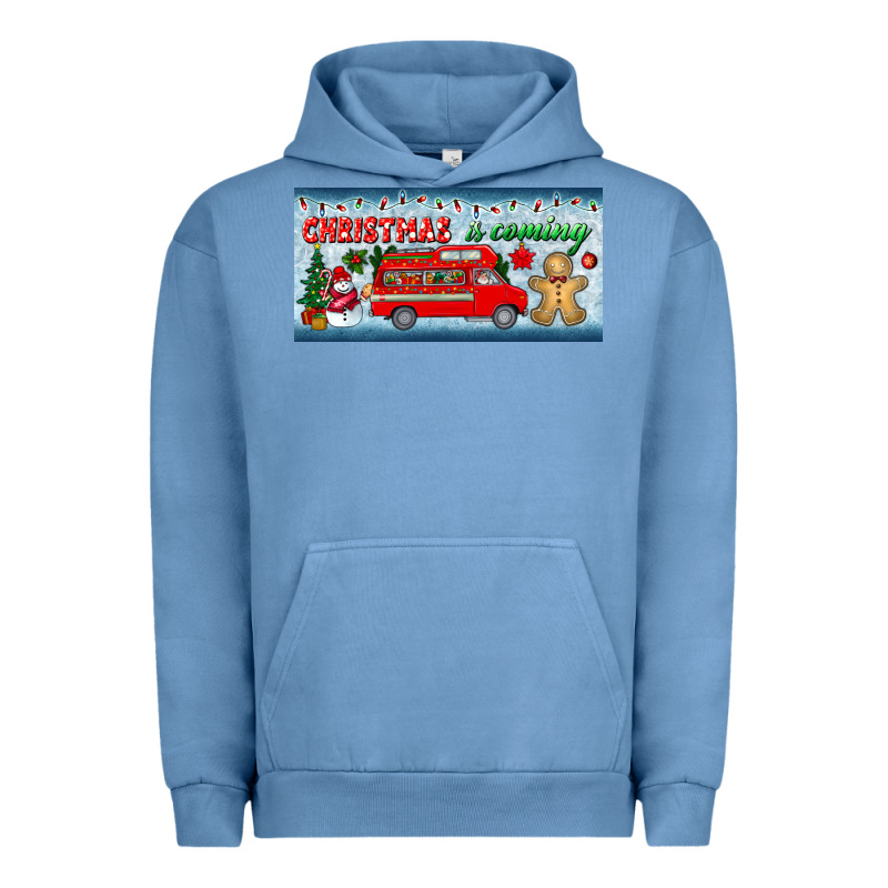 Christmas Is Coming License Plate Urban Hoodie by BundleAndBundleShop | Teevron