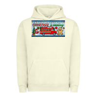 Pigment Pistachio christmas is coming license plate Urban Hoodie - BundleAndBundleShop