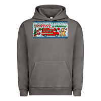 Pigment Tornado christmas is coming license plate Urban Hoodie - BundleAndBundleShop