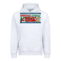 White christmas is coming license plate Urban Hoodie - BundleAndBundleShop