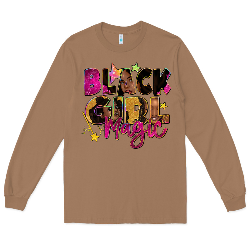 Black Girl Magic Long Sleeve Tee by Zillion Design Studio | Teevron