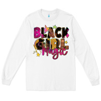 White Black girl magic Long Sleeve Tee - Zillion Design Studio
