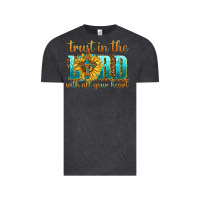 Vintage Black trust in the lord with all your heart Vintage Tee - texasbilliewilder