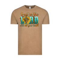 Vintage Coffee trust in the lord with all your heart Vintage Tee - texasbilliewilder