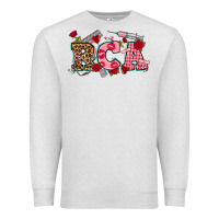 Oatmeal Heather valentines day rca Premium Sweatshirt - NancyCooperArtShop