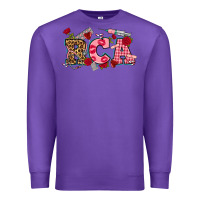 Purple valentines day rca Premium Sweatshirt - NancyCooperArtShop