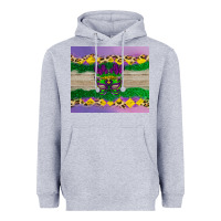 Heather Grey mardi gras mask Heavyweight Hoodie - AdoDesignShop