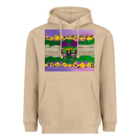 Mushroom mardi gras mask Heavyweight Hoodie - AdoDesignShop