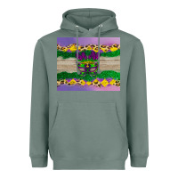 Sage mardi gras mask Heavyweight Hoodie - AdoDesignShop