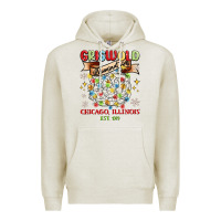 Oatmeal Heather griswold illumination Premium Hoodie - MaliasSmallBusiness