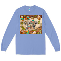 Colony Blue pumpkin spice Long Sleeve Tee - AdoDesignShop