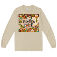 Mushroom pumpkin spice Long Sleeve Tee - AdoDesignShop