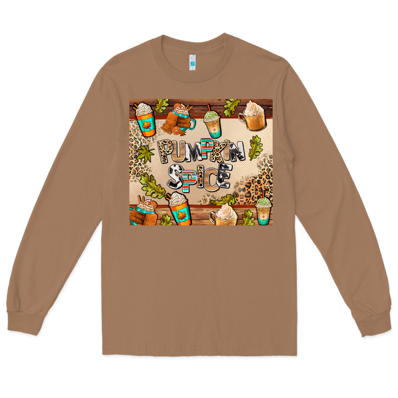 Pumpkin Spice Long Sleeve Tee by AdoDesignShop | Teevron
