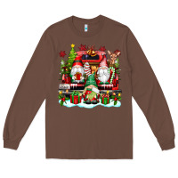 Chestnut christmas gnome truck Long Sleeve Tee - texasbilliewilder