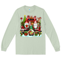 Matcha christmas gnome truck Long Sleeve Tee - texasbilliewilder
