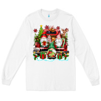 White christmas gnome truck Long Sleeve Tee - texasbilliewilder