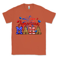 Copper American mama Classic Tee - Neo Western