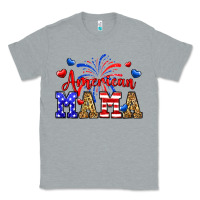 Heather Grey American mama Classic Tee - Neo Western