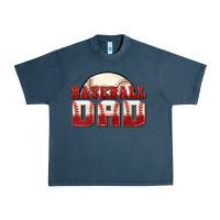 Midnight Navy baseball dad Urban Heavy Tee - Zillion Design Studio