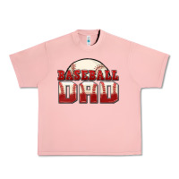 Salmon baseball dad Urban Heavy Tee - Zillion Design Studio