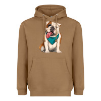 Toasted Coconut english bulldog Heavyweight Hoodie - Artiststas