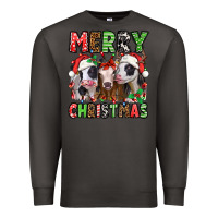 Smoke merry christmas heifers Premium Sweatshirt - Jasminsmagicworld