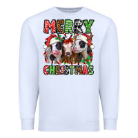 White merry christmas heifers Premium Sweatshirt - Jasminsmagicworld