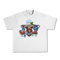 Lunar Rock Christmas snow cow joy Urban Heavy Tee - BarkalooDesign