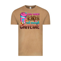 Vintage Camel too many kids not enough caffeine Vintage Tee - Zillion Design Studio