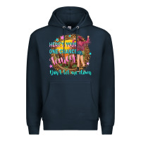 Navy heres your one chance fancy Premium Hoodie - NancyCooperArtShop