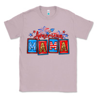 Lilac American mama Classic Tee - Neo Western
