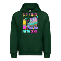 Forest Green rolling into fifth grade Urban Hoodie - BundleAndBundleShop
